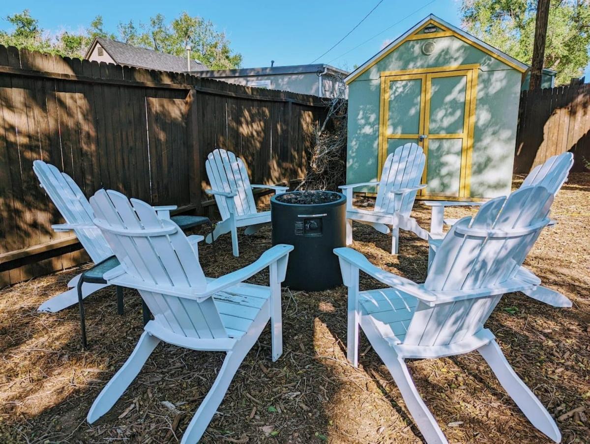 The Vibrant Victorian Hot Tub & Fire Pit In Occ Villa Colorado Springs Exterior foto