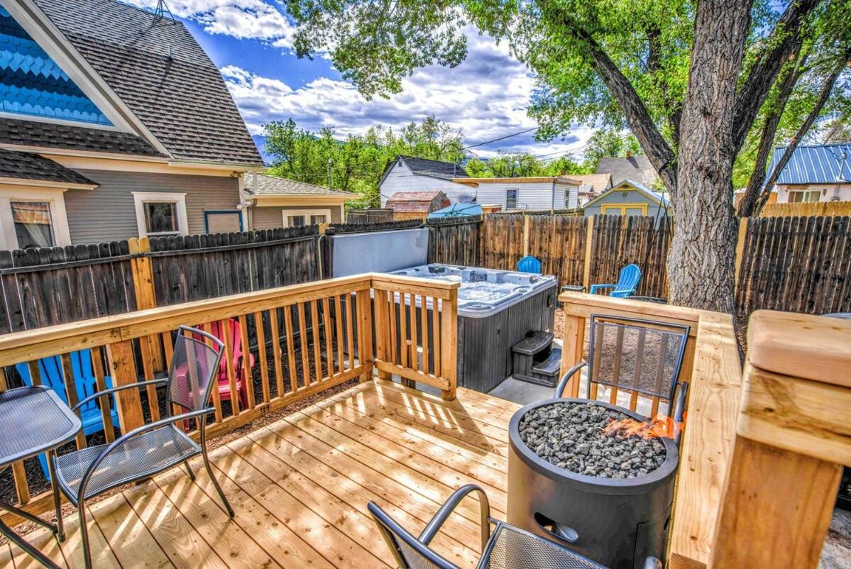 The Vibrant Victorian Hot Tub & Fire Pit In Occ Villa Colorado Springs Exterior foto